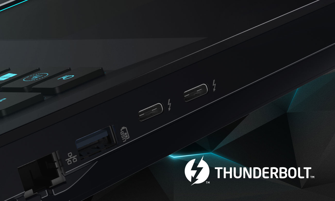 Acer Predator Helios 500 2x ThunderBolt 3