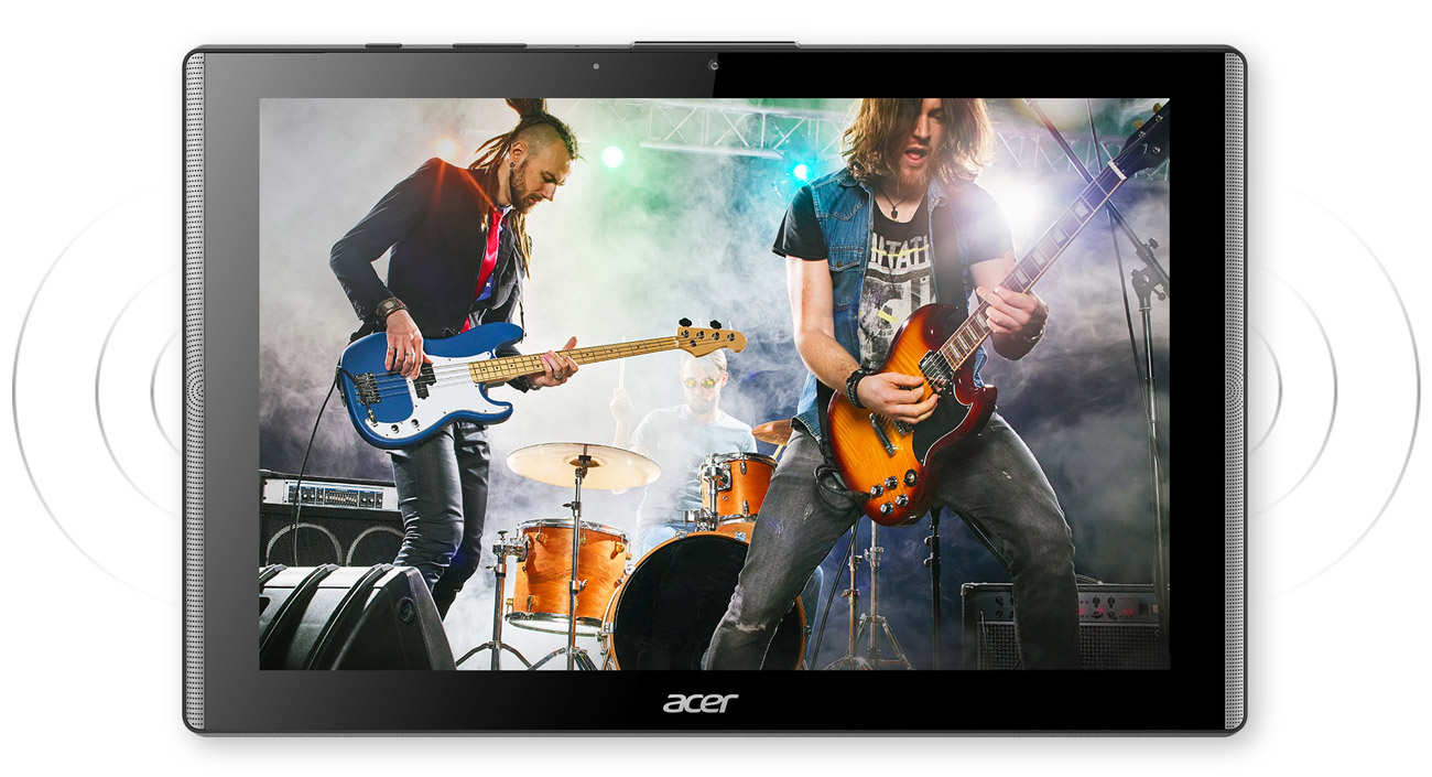 Acer Iconia One 10 wydajny system audio