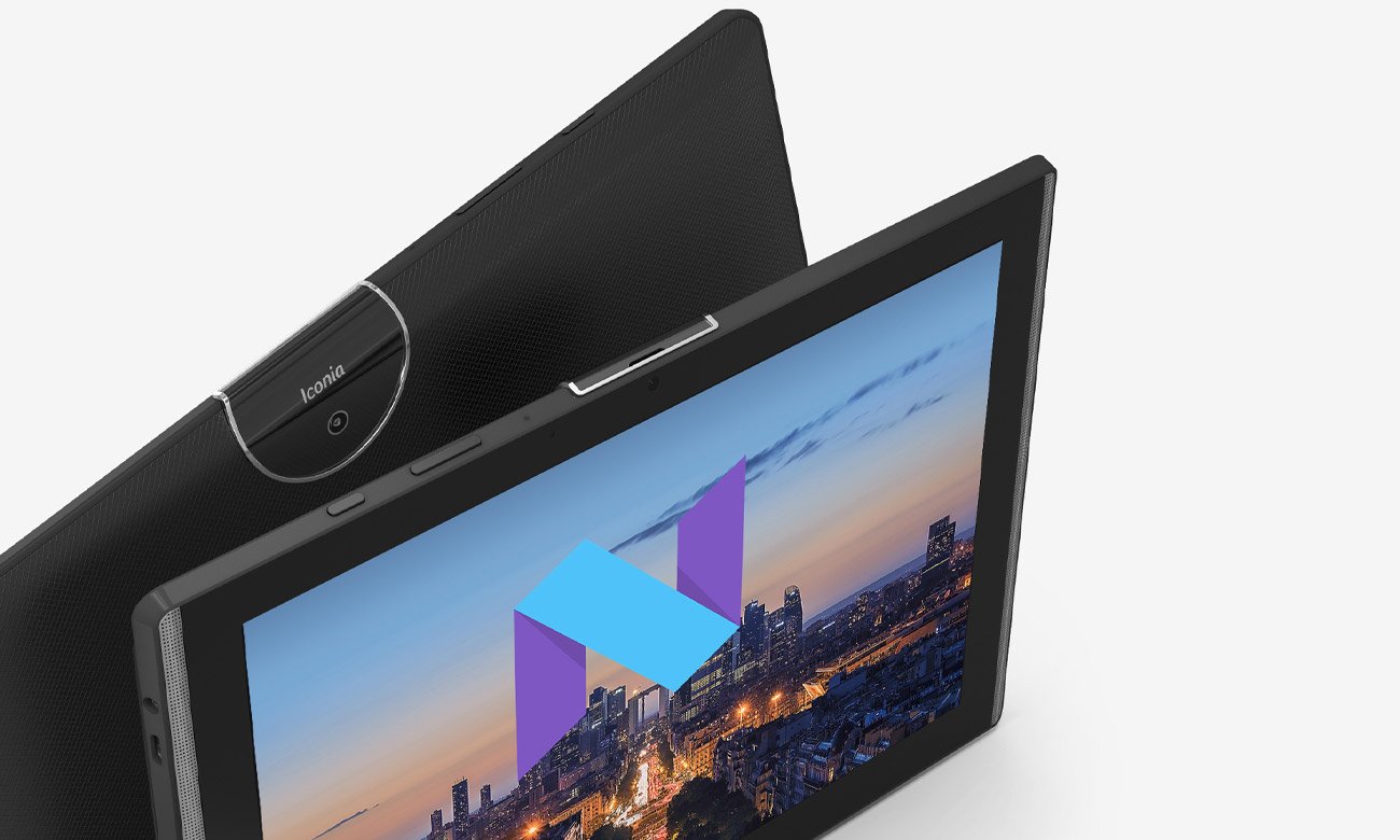 Acer Iconia One 10 tablet z dwoma złączami usb