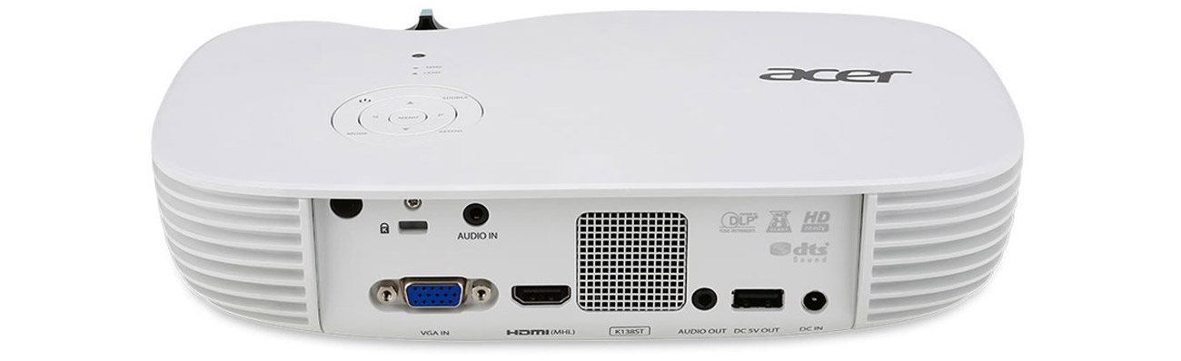 Acer K138STi DLP praktyczny projektor