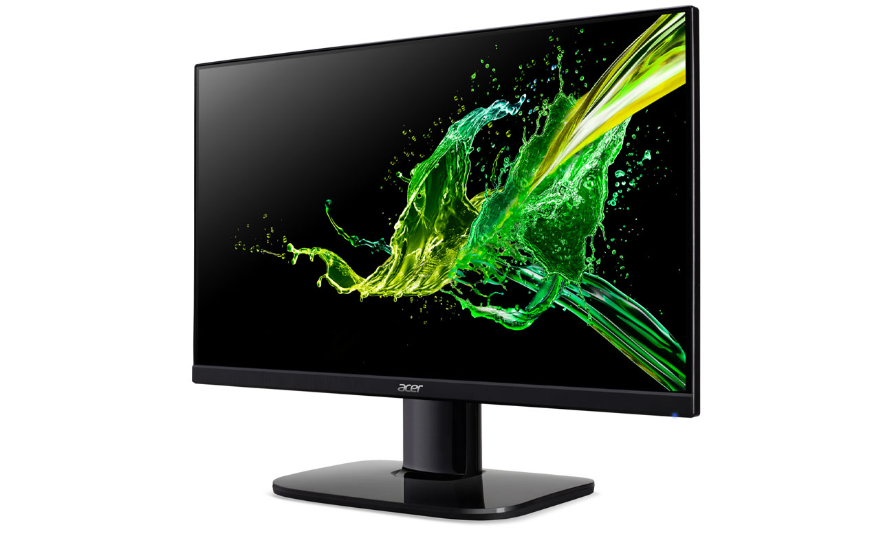 Acer KA222QHbi widok z przodu pod kątem