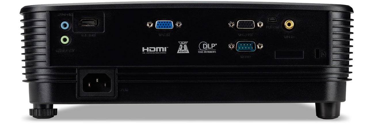 Acer X1129HP porty