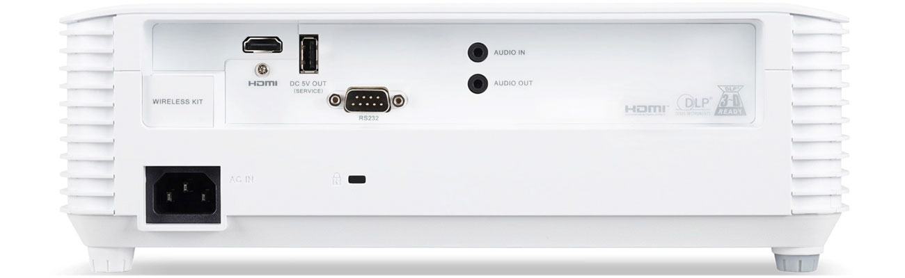 Acer H5386BDKi porty