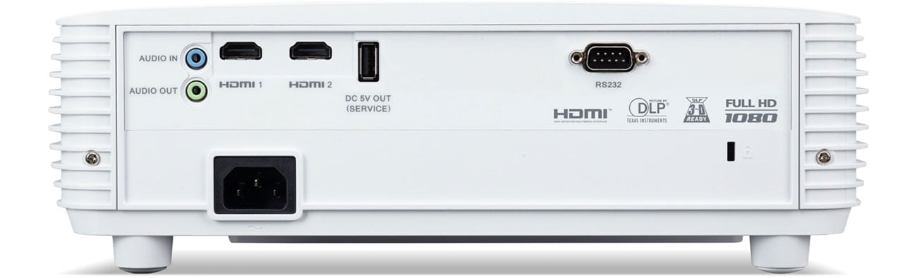 Acer H6542BDK porty