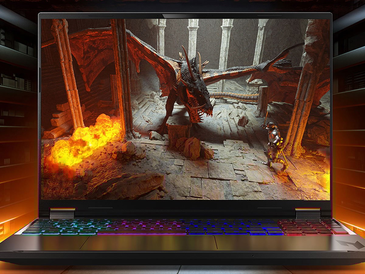 Laptop Acer Nitro 16 AI ekran