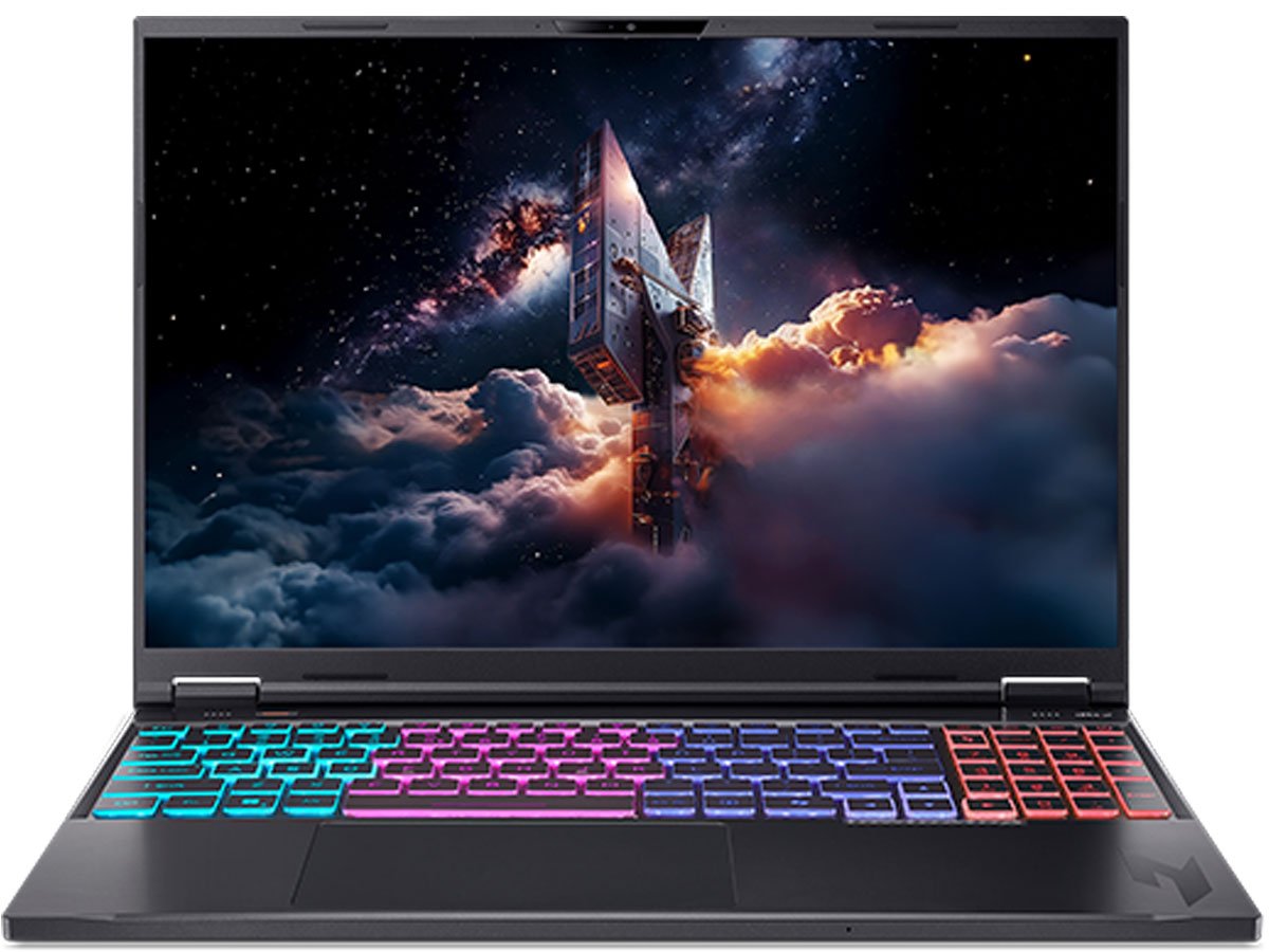 Laptop Acer Nitro 16 AI front laptopa