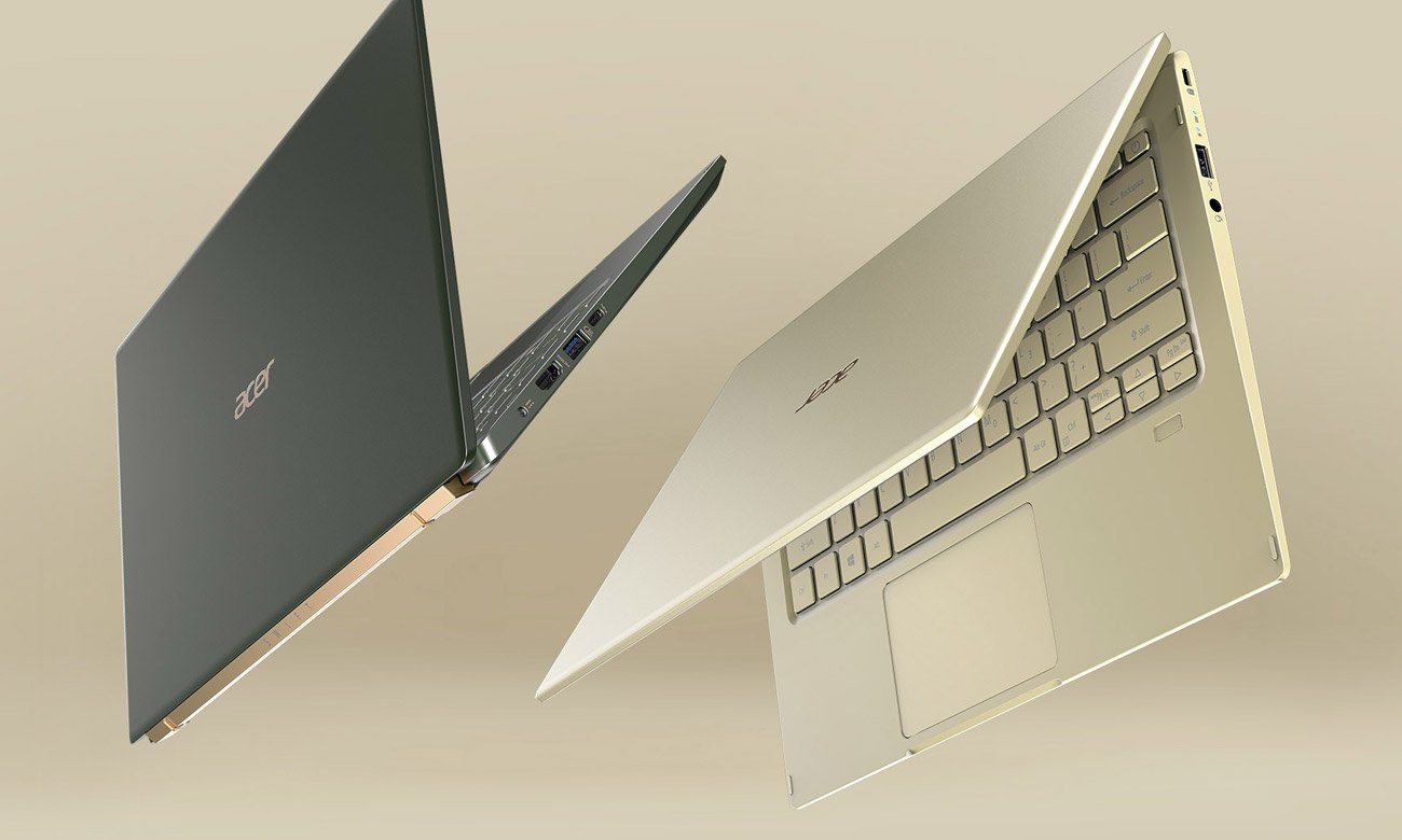 Nowoczesny wygląd Acer Swift 5