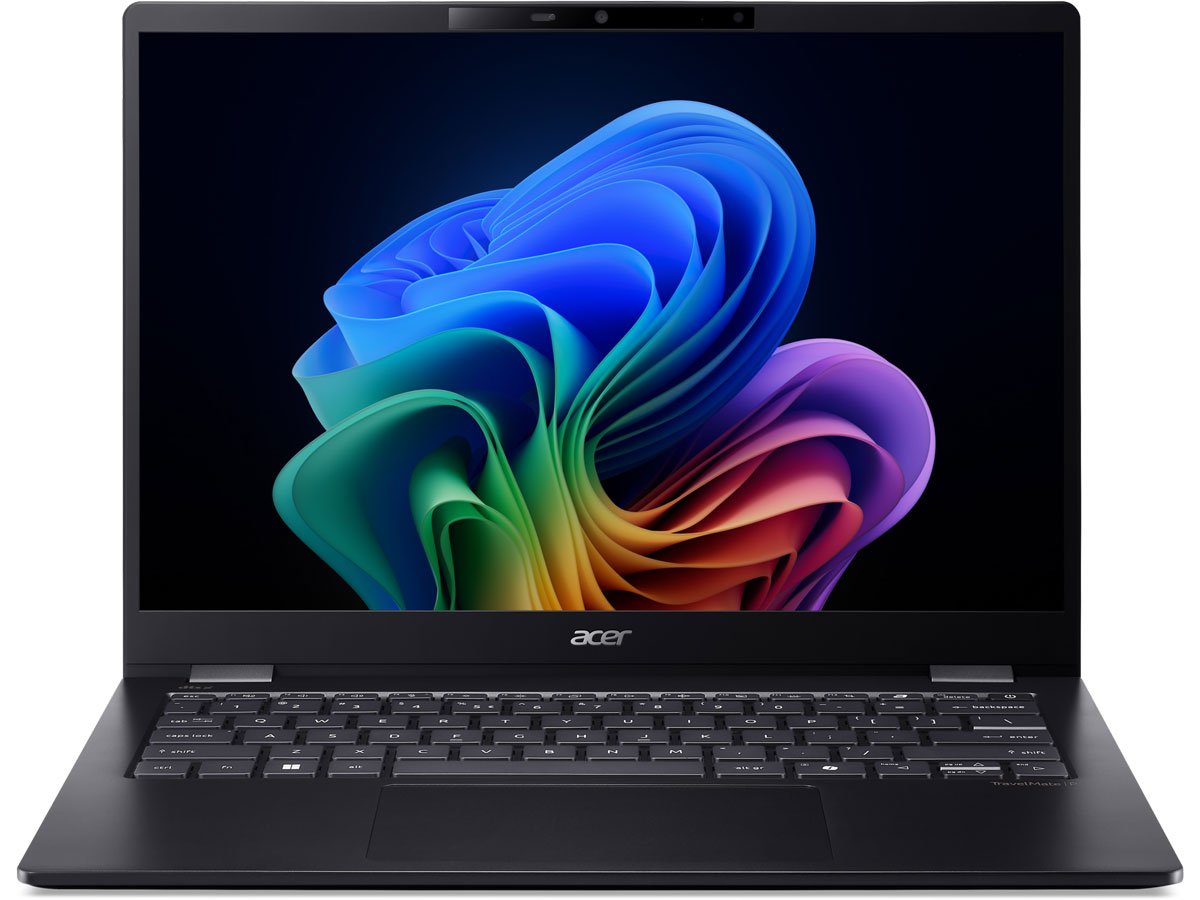 Acer TravelMate P6 widok od przodu