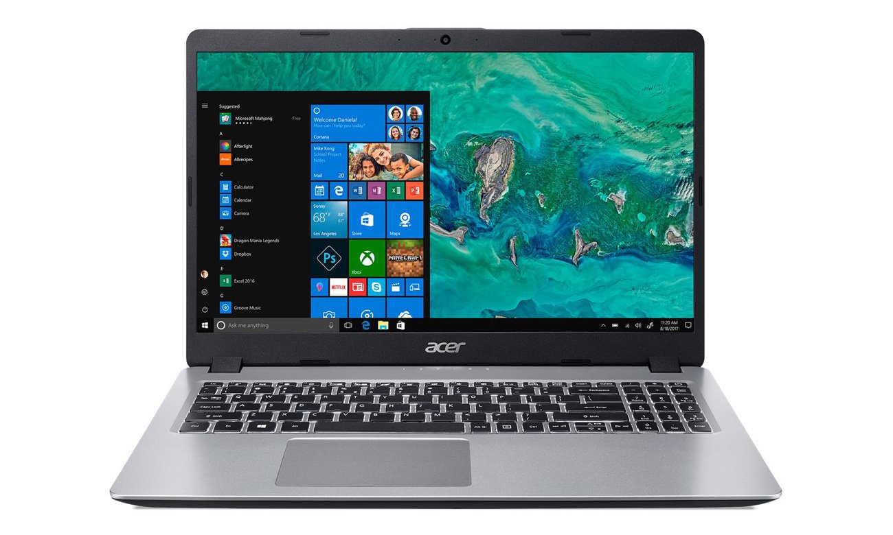 Acer Aspire 5 cienki laptop stylowa obudowa