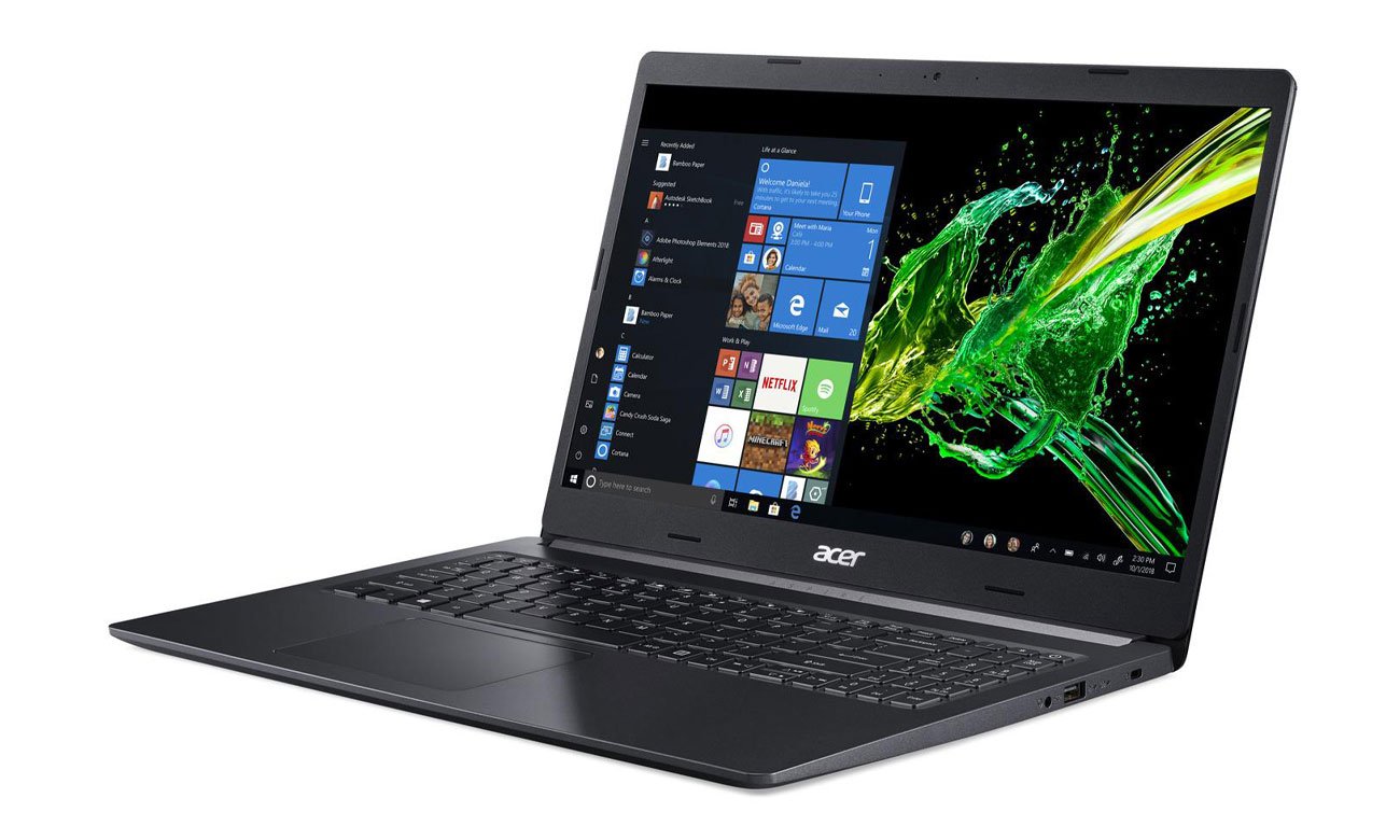 Acer Aspire 5 cienki laptop stylowa obudowa