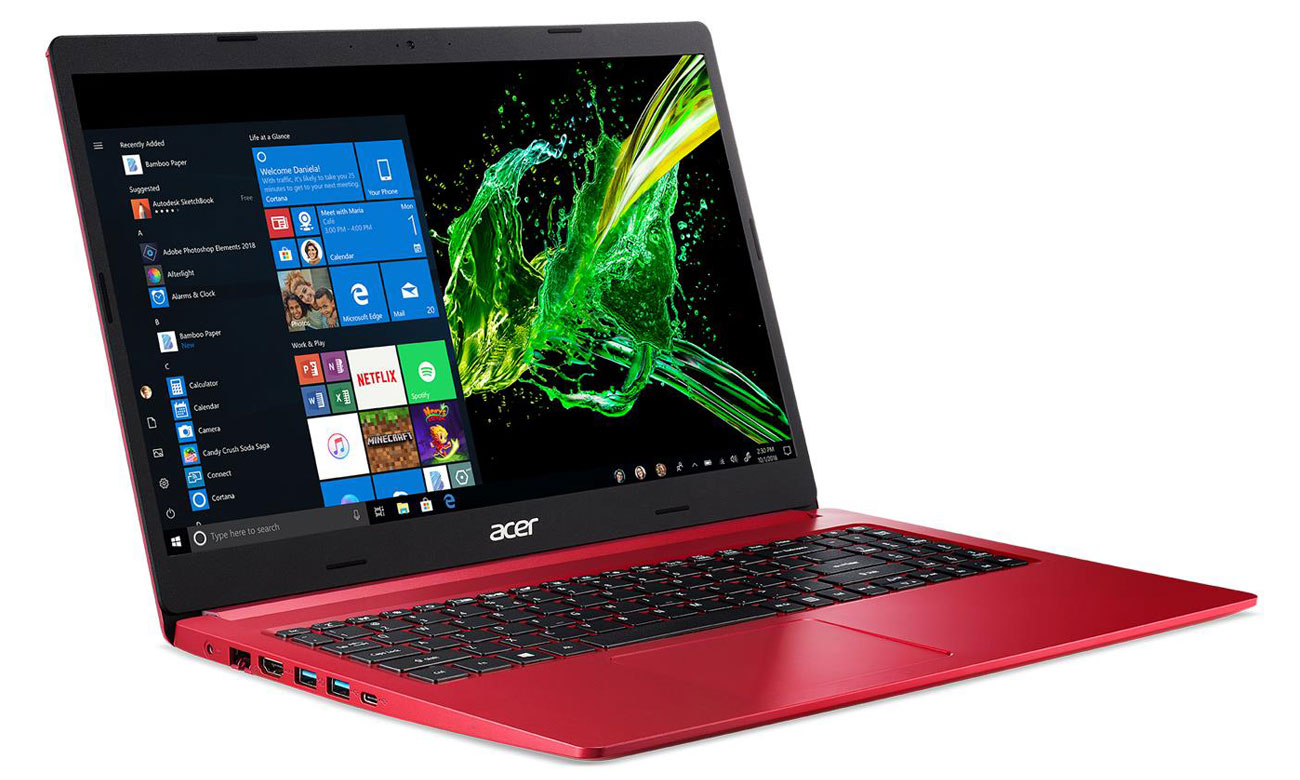 Acer Aspire 5 cienki laptop stylowa obudowa