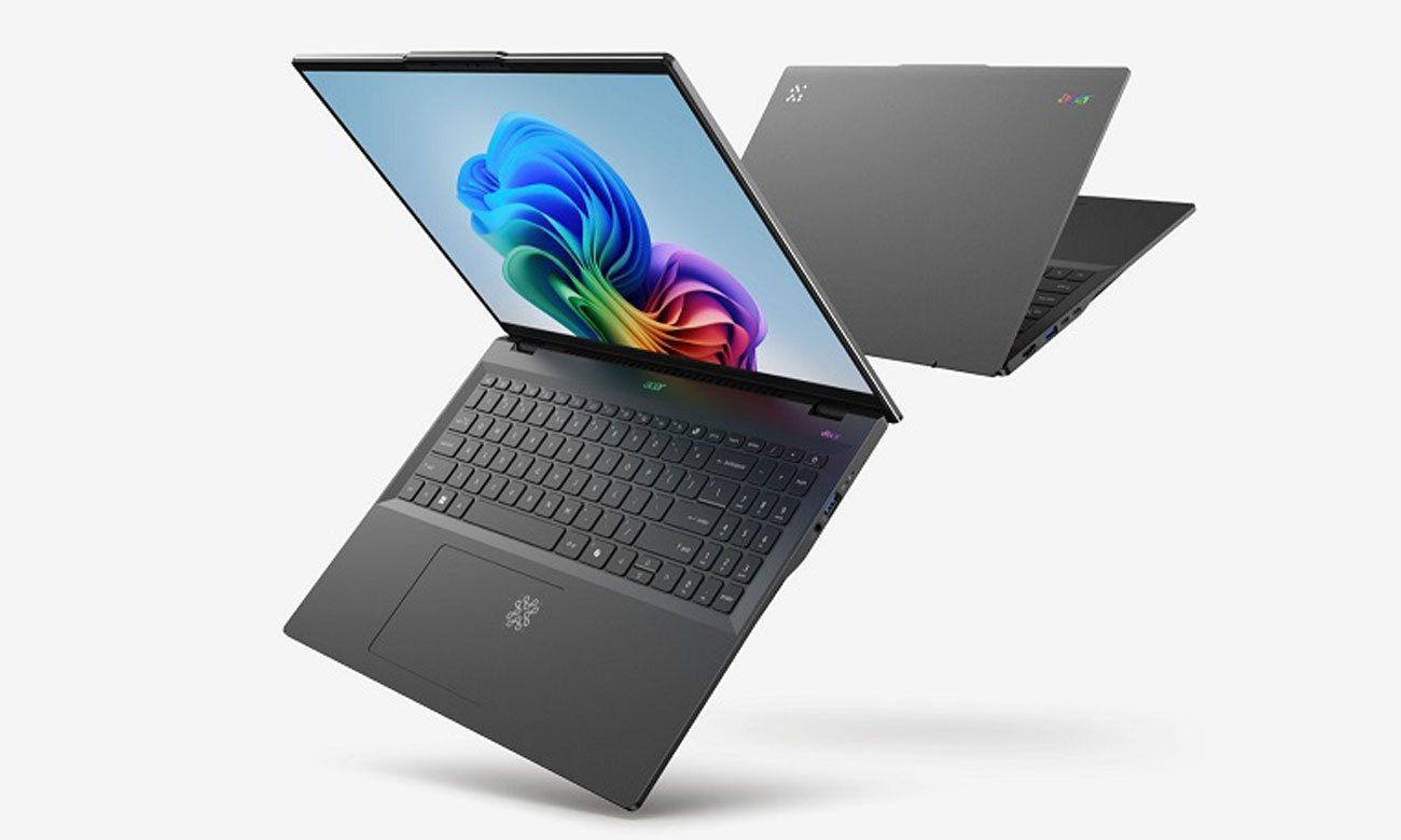 Laptop Acer Swift 16 prawy bok i tył