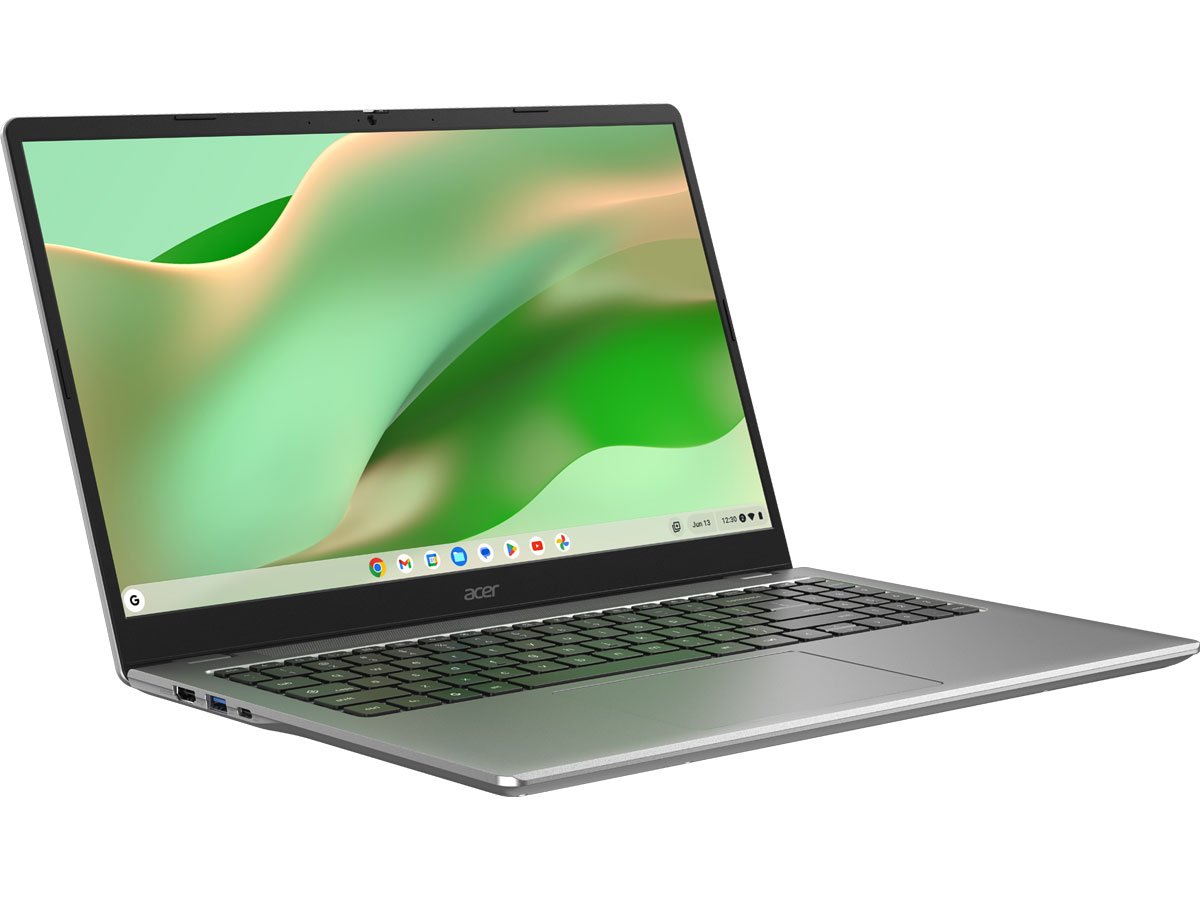Laptop Acer Chromebook 315 lewy bok