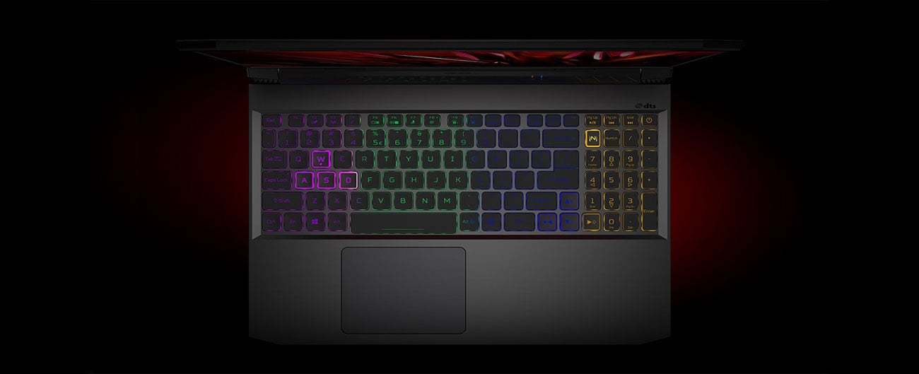 Laptop gamingowy Acer Nitro 5 klawiatura