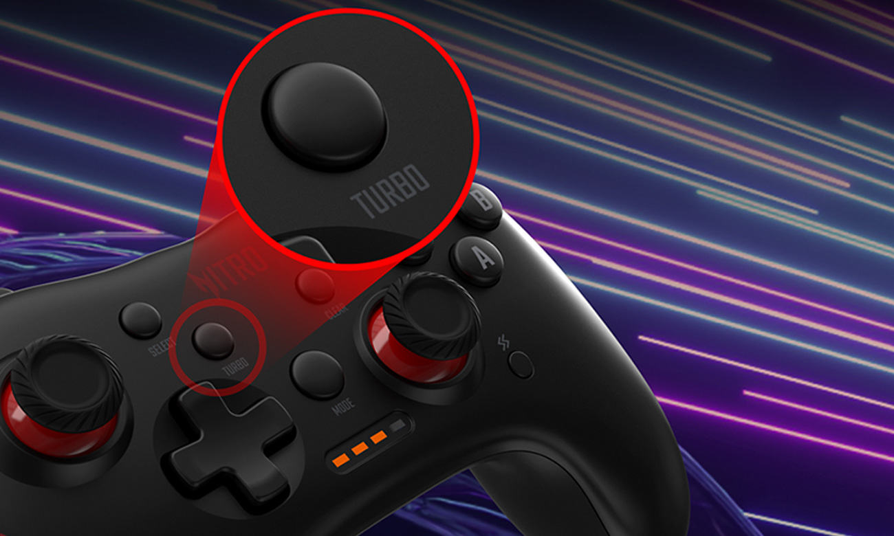 Kontroler Acer Nitro Gaming Controller - Przyspiesz grę z trybem turbo
