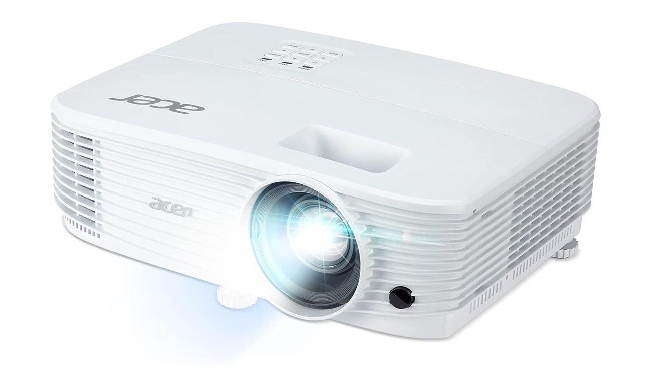 Acer P1157i widok z przodu pod kątem