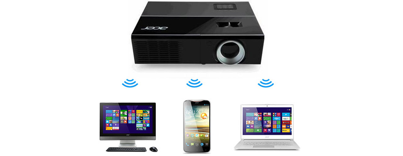 Acer P1276 połączenie bezprzewodowe