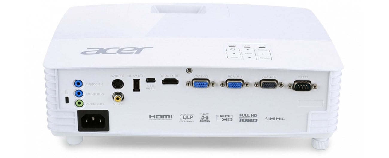 Acer P1525 DLP Wygodny i elastyczny projektor