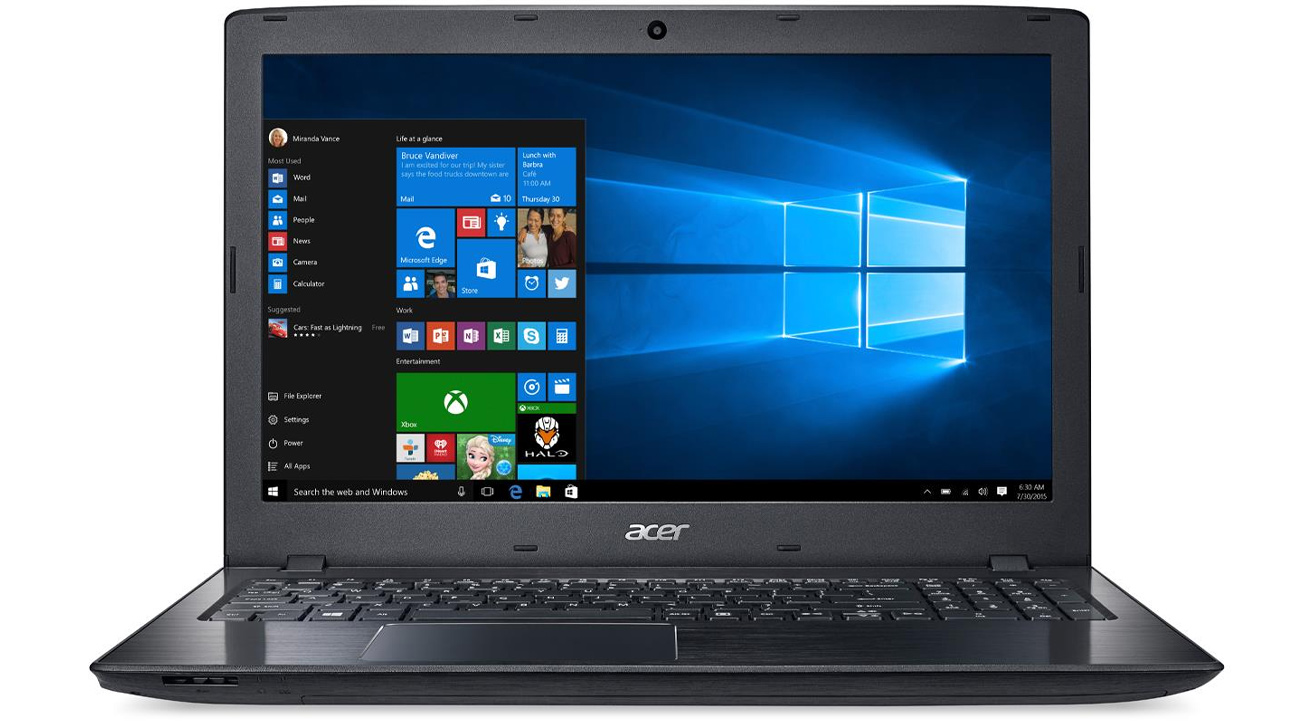 Acer P259 karta graficzna Intel HD Graphics