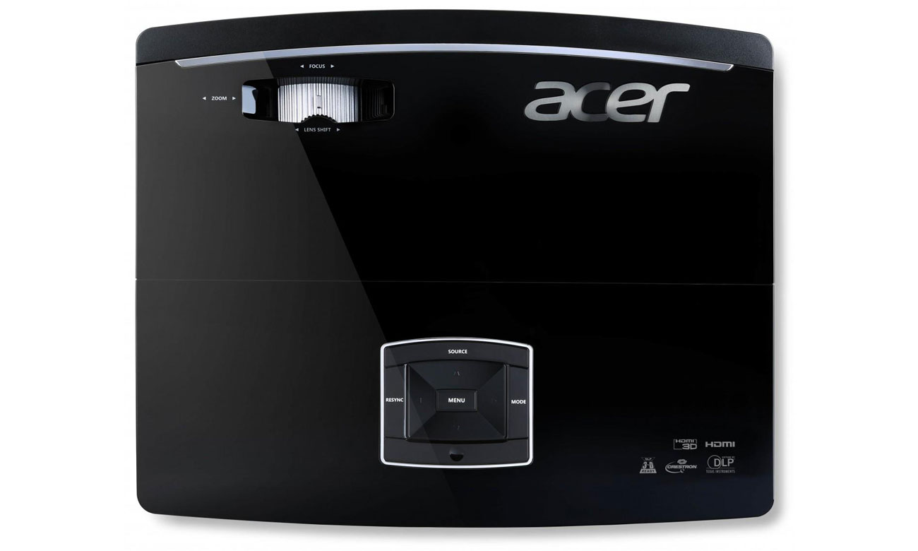 Acer P6200 DLP Technologia Acer SmartFormat Poręczne narzędzia
