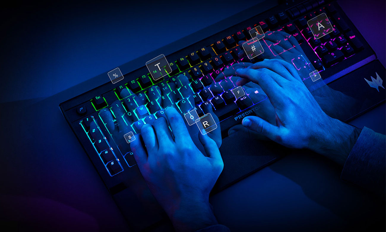 Acer Predator Aethon 500 Anti-Ghosting i Key Rollover