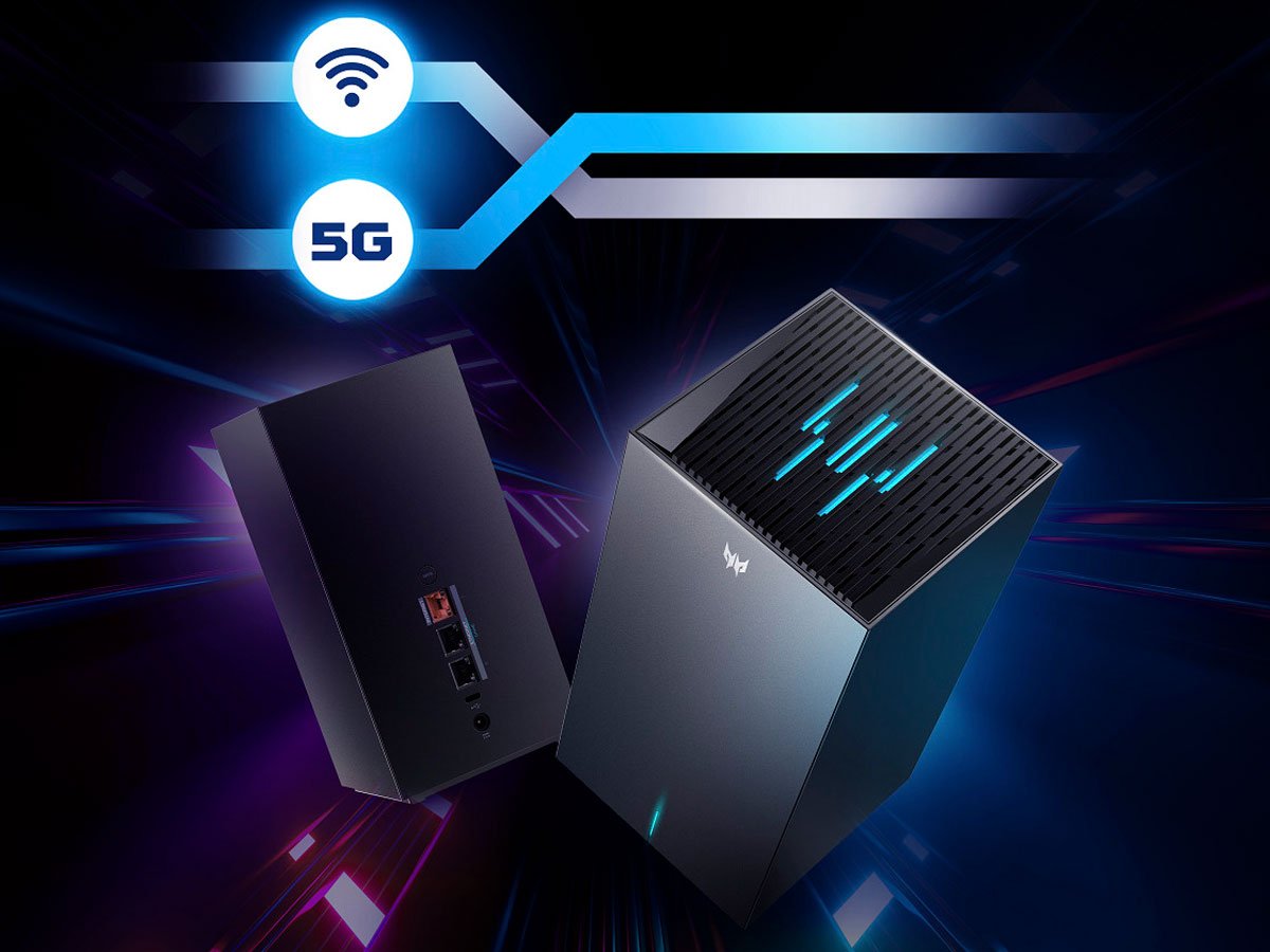 Acer Predator Connect X7 5G CPE łączność Wi-Fi i 5G