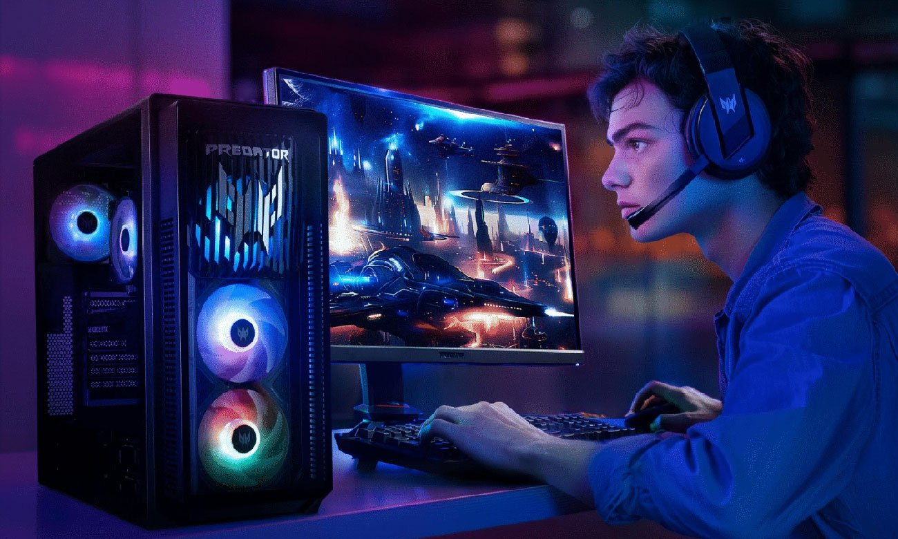 Predator Orion 5000 na biurku gamera