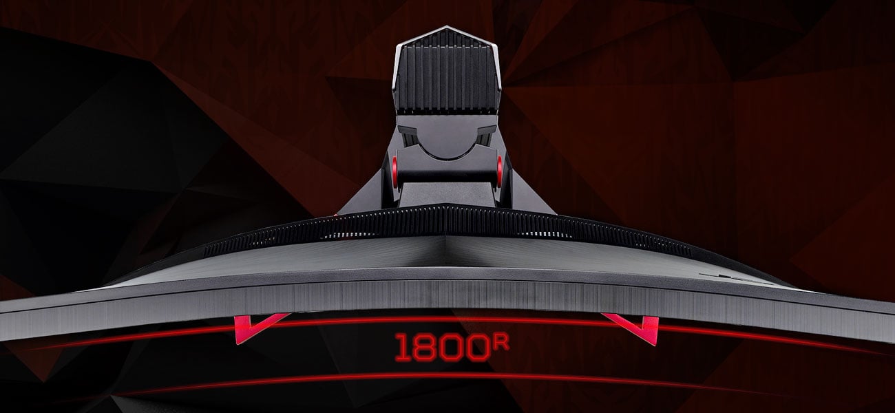 Acer Predator Z321QU Krzywizna 1800R, Idealne odwzorowanie kolorów