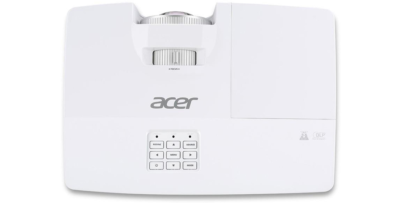 Acer S1283e DLP Widok Z Góry