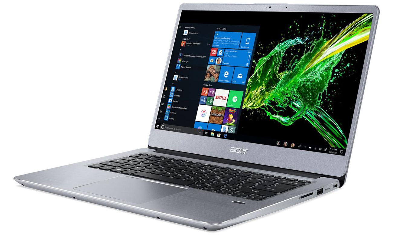 Acer Swift 3 cienki laptop