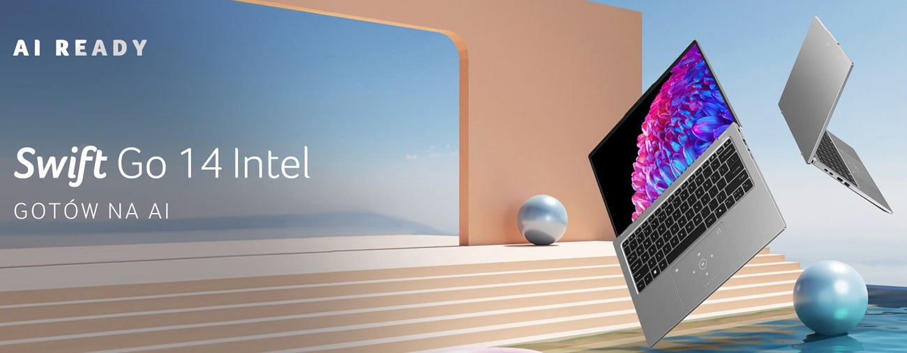 Acer Swift Go wygląd laptopa