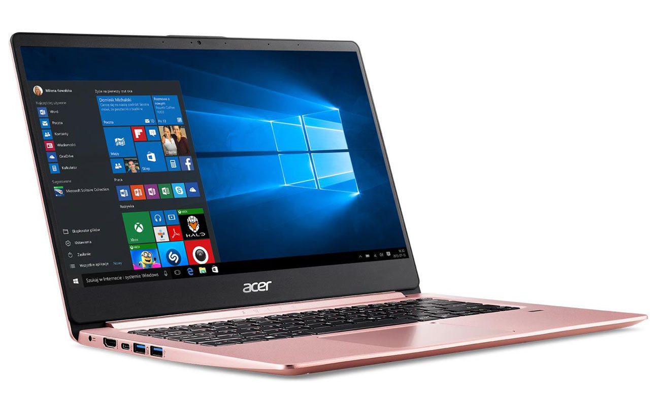 Acer Swift 1 Układ graficzny Intel UHD Graphics