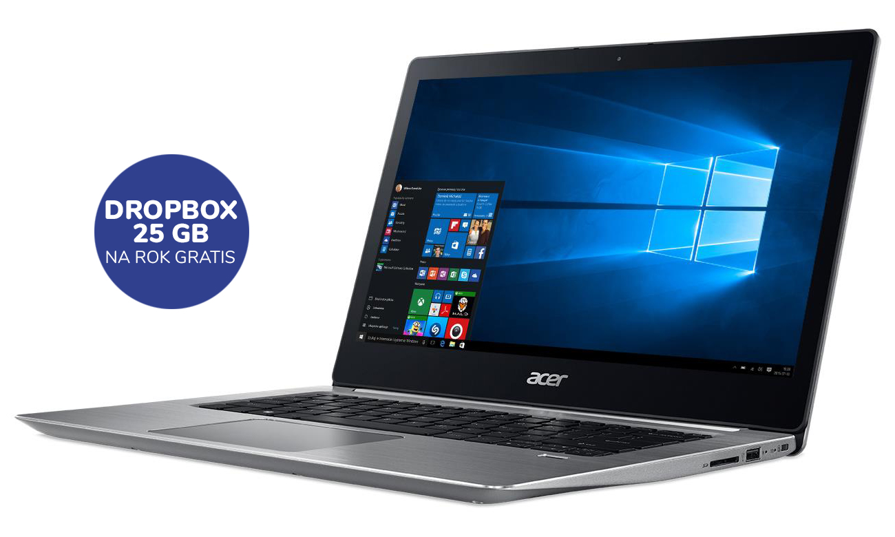 Acer Swift 3 25GB DropBox