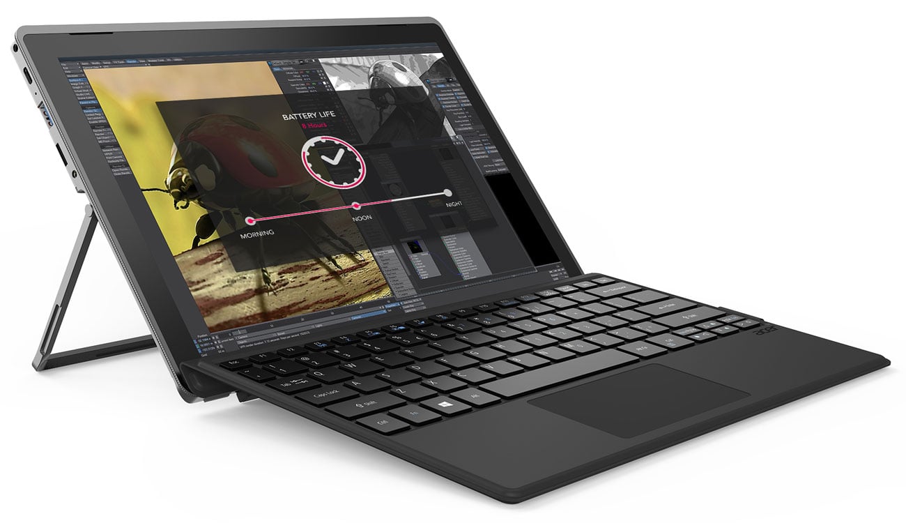 Acer Switch 3 8-godzinny czas pracy na baterii