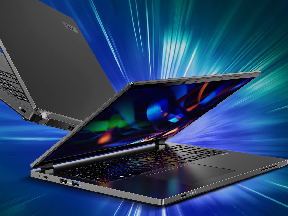 Acer TravelMate P2 porty