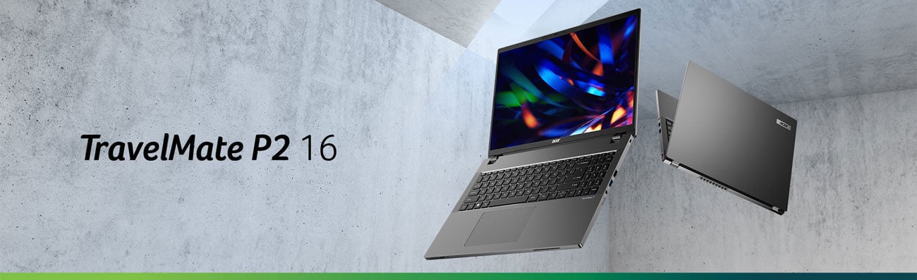 Acer TravelMate P2 wygląd