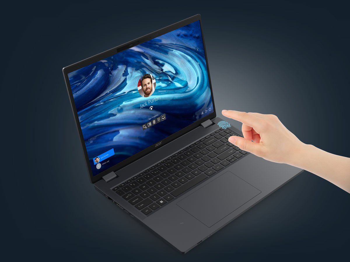 Acer TravelMate P4 bezpieczeństwo