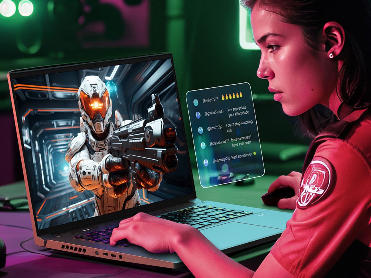 Acer Triton Neo bok
