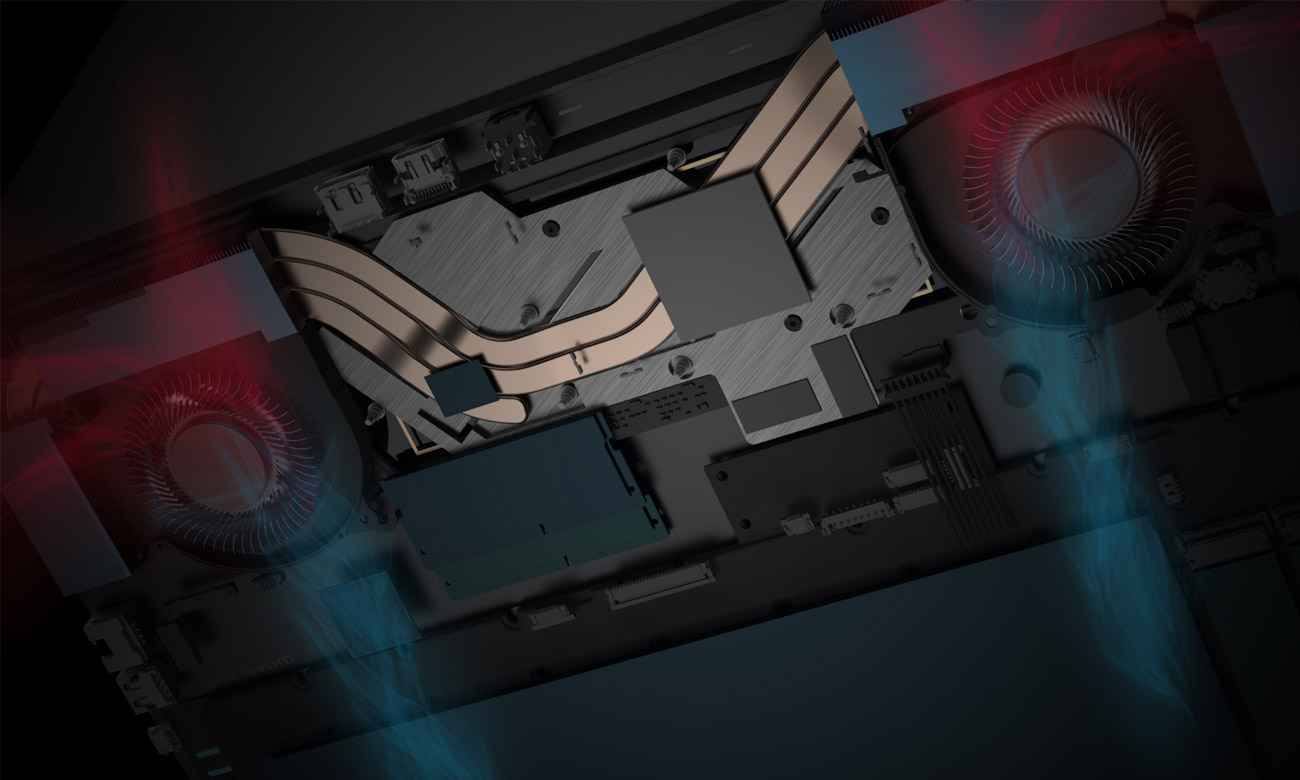 Acer Predator Triton 700 wydajne chłodzenie oraz wentylatory AeroBlade
