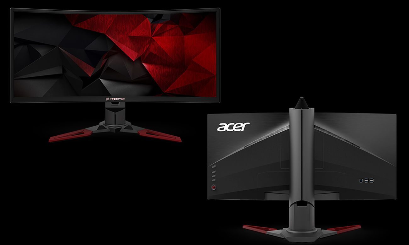 Acer Predator Z1 Ergonomiczna konstrukcja