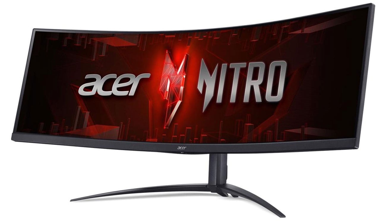 Acer Nitro XZ452CUVBEMIIPHUZX widok z przodu pod kątem