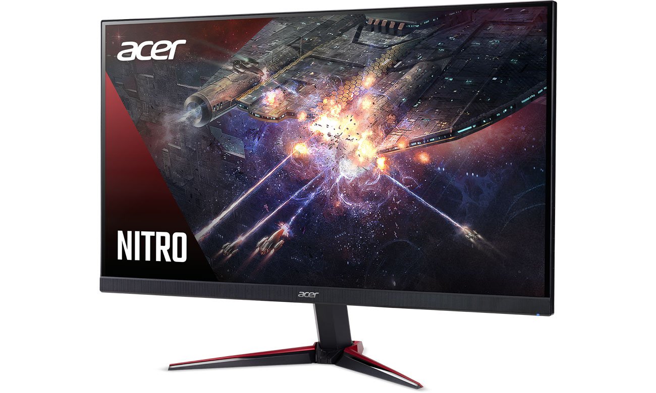 Acer Nitro VG270EBMIIX widok z przodu pod kątem
