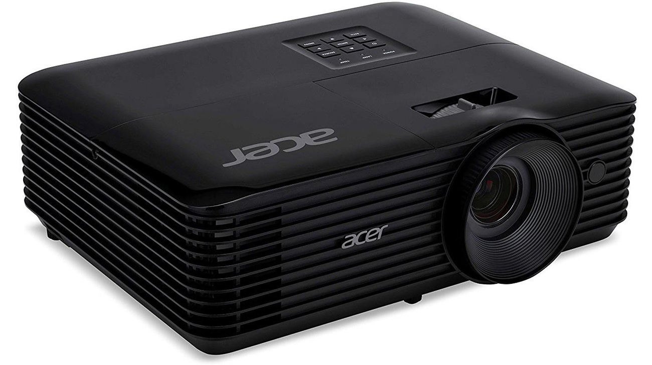 ACER X138WH DLP rzut ukosny lewy bok
