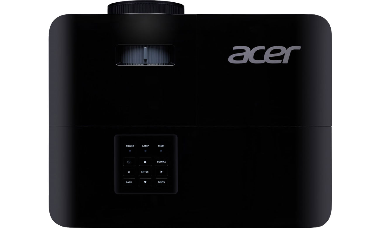 Acer X138WHP - Widok z góry