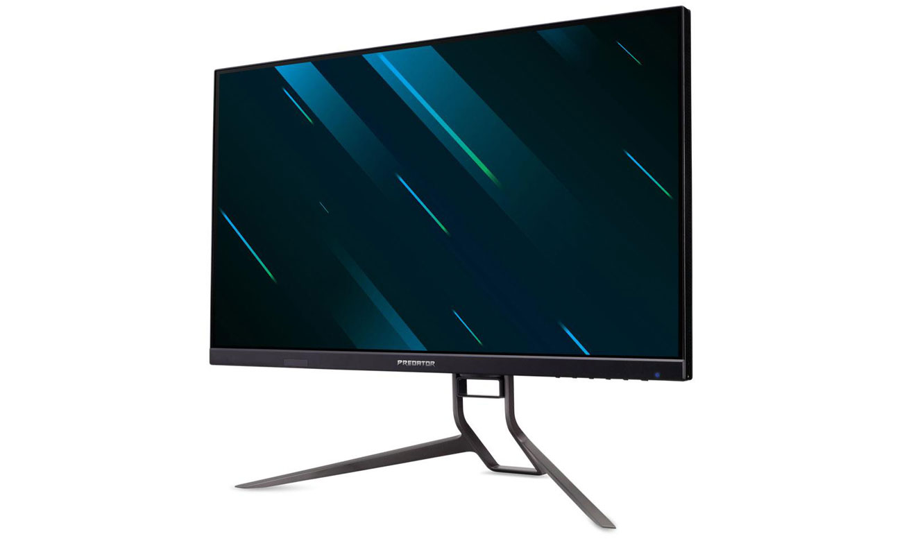 Acer Predator XB323QKV3bmiiphx widok z przodu pod kątem