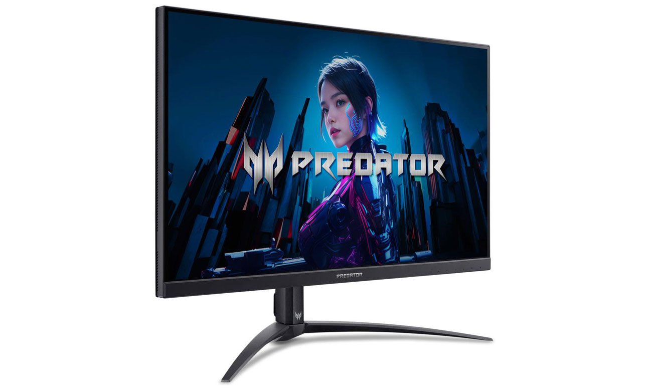 Acer Predator XB323QUM3bmiiphx widok z przodu pod kątem