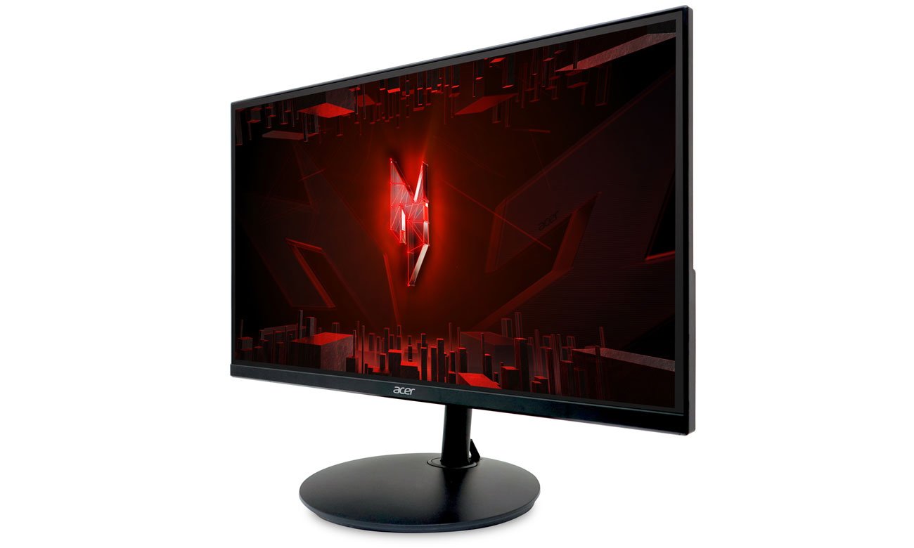 Acer Nitro XF240YS3biphx widok z przodu pod kątem