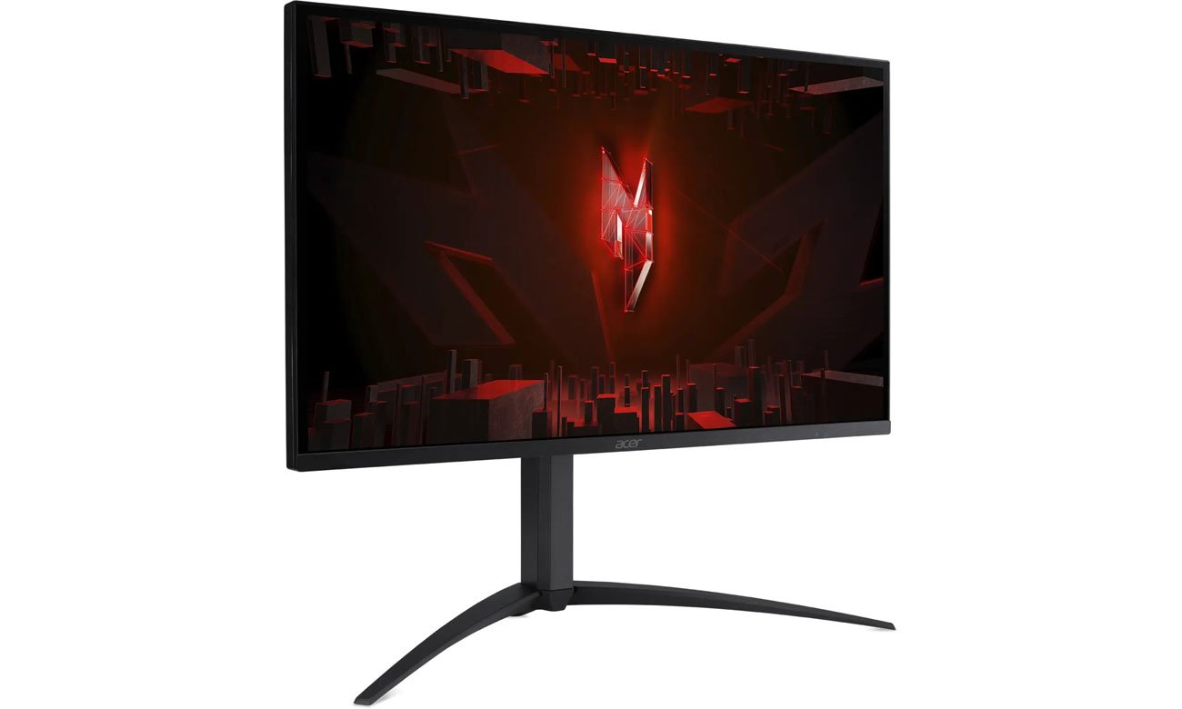 Acer Nitro XV275UP3biiprx widok z przodu pod kątem