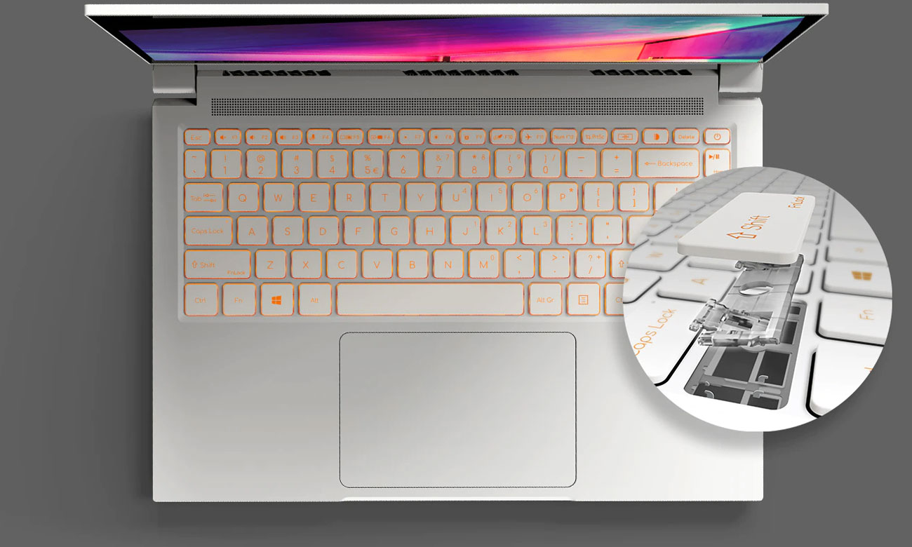 Acer ConceptD 3 klawiatura