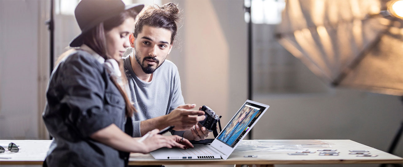 Acer ConceptD 3 Pro odwzorowanie kolorów Delta E <2